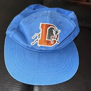 Baseball cap with Durham Bulls emblem